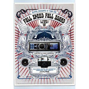 2007 Alpine iPod Compatible Car Stereo Audio Vintage Print Ad Graphic Wall Art